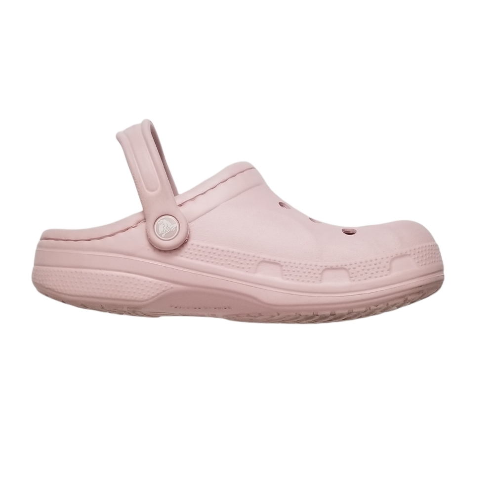 Crocs Adult Unisex Ralen Fleece Lined Clogs Cotton Candy/Pink Mens Sz 6 Womens 8